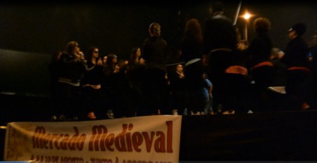 Mercado Medieval Espetaculo de Zumba ASSCDRans 08-08-2014