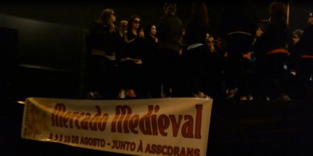 Mercado Medieval Espetaculo de Zumba ASSCDRans 08-08-2014
