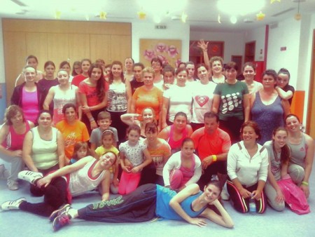 Alunos ASSCDRans Zumba Fitness 2014